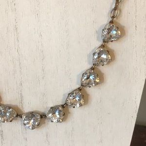 Stella & Dot rhinestone statement necklace